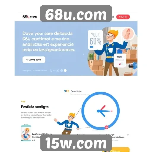 Acessibilidade e design intuitivo em 68u.com