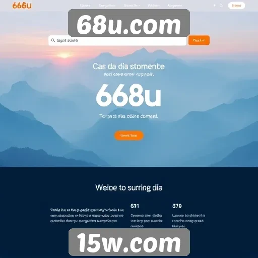 Interface do usuário e experiência em 68u.com