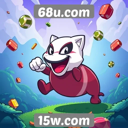 Variedade de jogos disponíveis no 68u.com